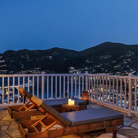 アパート Aurora Apartment - Skopelos *