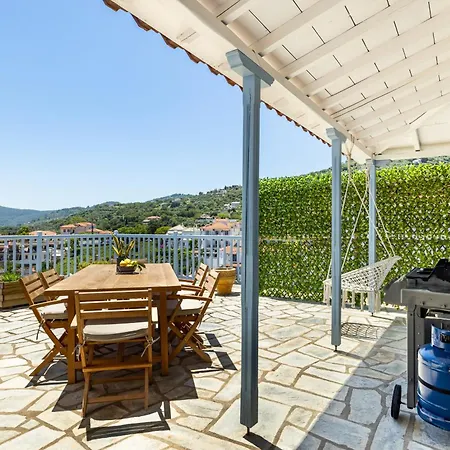 Aurora Apartment - Skopelos アパート *